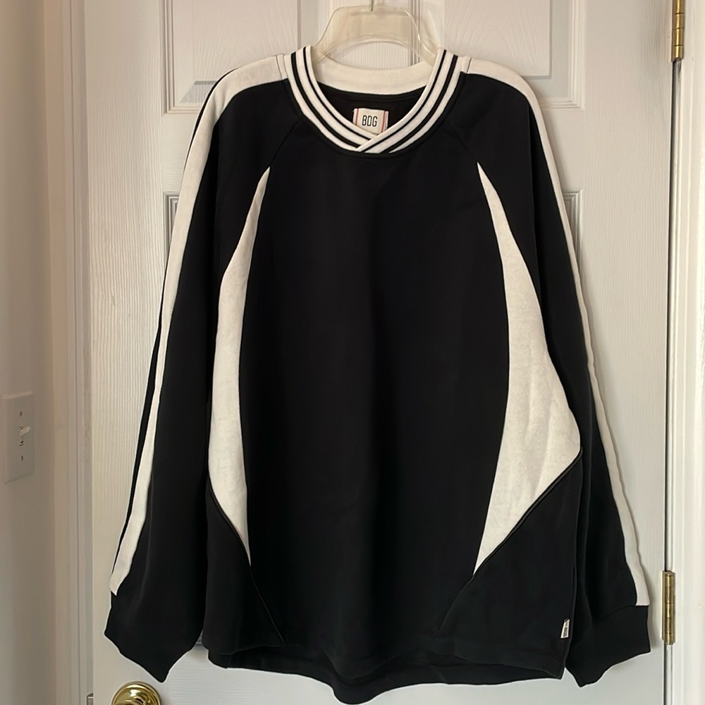 BDG Monroe Color Block Crew Neck Pullover